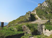 Forte Rocca d'Anfo: batteria Belvedere, casamatta del fossato nord, cofano di controscarpa e torre casamattata (osservatorio)