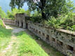 Forte Rocca d'Anfo: cinta difensiva lungo la riva del lago e postazione di vedetta