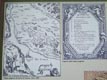 Riproduzione di una mappa settecentesca del forte di Fuentes, riportata su un tabellone