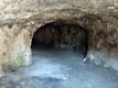 Loc. Capo Reamol: postazioni d'artiglieria in caverna ('bassa' ), camera da combattimento