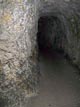 Loc. Marmitte dei Giganti: opera in caverna, corridoio interno