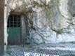 Loc. Nago - via al Castel Penede: ricovero in galleria, ingresso