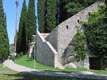 Forte San Nicolò, opere esterne alla base del monte Brione