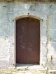 Polveriera Bazzera: porta d'ingresso di uno degli edifici