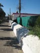 Loc. Porto Garibaldi - via 5 Maggio: muro antisbarco